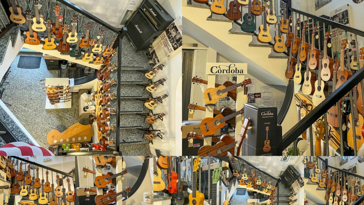 In negozio con la vendita diretta e online, ampio spazio agli ukulele